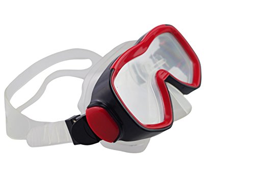 Qishi’s Silicone Swimming Goggles Anti-water Anti-fog for Adult