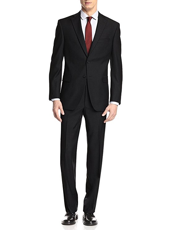 Presidential Giorgio Napoli Two Button Mens Suit Modern Classic Fit
