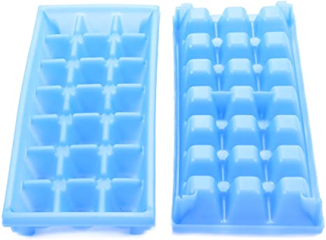 Camco 44100 RV Mini Ice Cube Tray - 2 pack