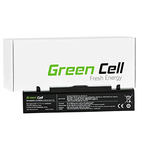 Green Cell® Standard Series Battery for Samsung NP300E5A NP300E5C NP300E5E NP300E7A NP300V5A NP305E5A NP305E7A NP305V5A NP310E5C Laptop (6 Cells 4400mAh 11.1V Black)