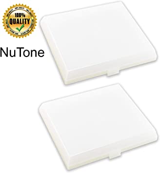 2-Pack AP5609551 The Exact Replacement for Nutone, Broan, Kenmore (S97011813) Bathroom Vent Fan Light Lens Cover with 8’’ x 7’’ – Made From Heavy Duty Plastic(Upgraded Version)