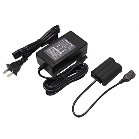 Glorich EH-5 Plus EP-5B Replacement AC Power Adapter Kit for Nikon 1 V1, D500, D600, D610, D750, D800, D810, D7000, D7100, D7200 DSLR Cameras (EP-5B Replace EN-EL15, With Built-in Smart Decoding Chip)