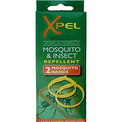 Xpel Adult Mosquito and Insect Repellent Bands - Pack of 12
