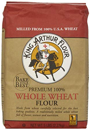 King Arthur, Whole Wheat Traditional Flour, 5 lb