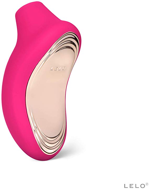 LELO SONA 2 Cruise Sonic Waves Massager Cerise, Waterproof with Cruise Control for Enhanced Pleasure