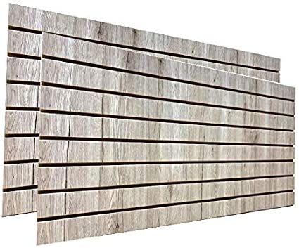 Barnwood Slatwall Panels 24"H x 48"L (Set of 2 Panels)