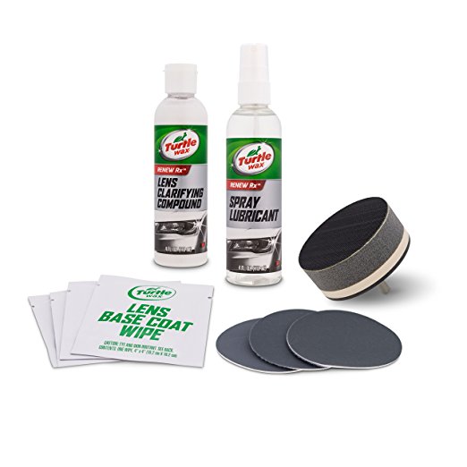 Turtle Wax 50764 Drill-Based Headlight Restorer Kit