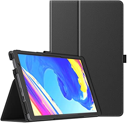 MoKo Case Compatible with Vankyo MatrixPad S20 10" 2020, Slim Light-Weight PU Leather Smart Tablet Shell Cover Foldable Stand Case Fit Vankyo MatrixPad S20 10-Inch Tablet ONLY - Black