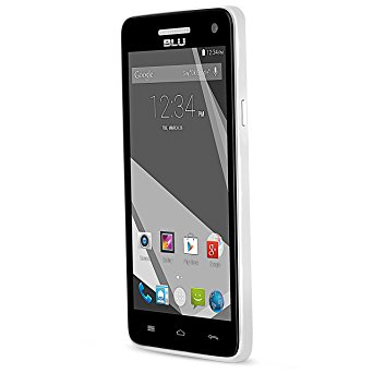 BLU Studio 5.0 C HD Quad Core - Unlocked Cell Phone - (White)