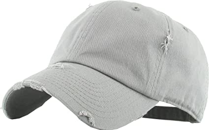 Vintage Washed Distressed Cotton Dad Hat Baseball Cap Adjustable Polo Trucker Unisex Style Headwear