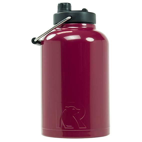 RTIC One Gallon Vacuum Insulated Jug, Maroon