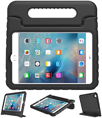 LEFON Kids Case Shockproof for iPad Mini 4 Convertible Handle Light Weight Super Protective Stand Cover Case for Apple iPad Mini 4 Tablet 2015 Released