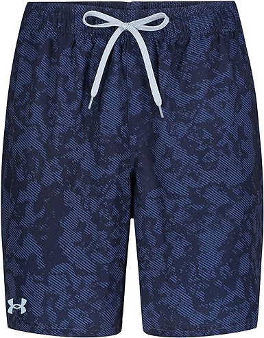 Under Armour Men's Compression Lined Volley, Swim Trunks, Shorts with Drawstring Closure & Elastic Waistband