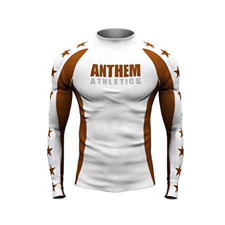 Anthem Athletics HYPERWHITE Competition Rash Guard - BJJ (IBJJF Approved) & MMA