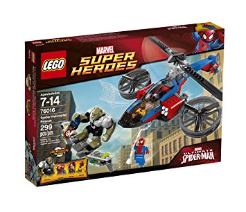 LEGO Superheroes 76016 Spider-Helicopter Rescue (Discontinued by manufacturer)