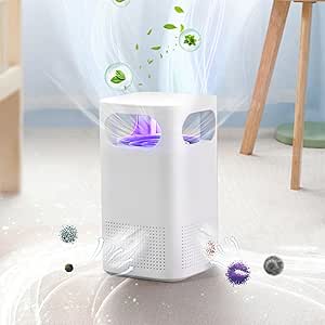 Portable Purifier, Purple Light Purifier, 22dB Quiet Air Cleaner, Mini Air Purifier Air Cleaner for Office, Bedroom, Home, Car, Small Room