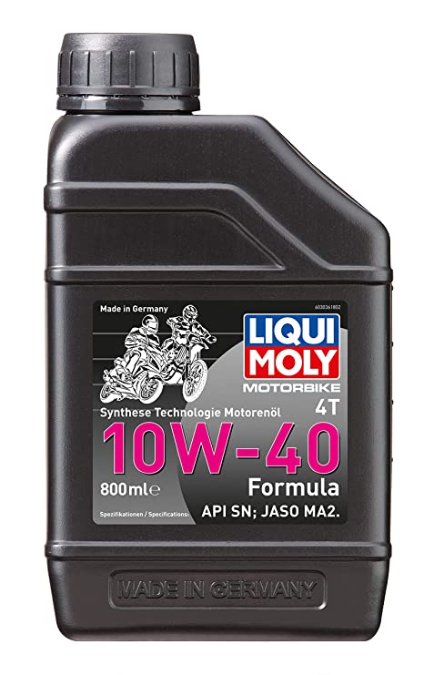 Liqui Moly 10W40 4T Street Synthetic Technology Engine Oil (800 ml)