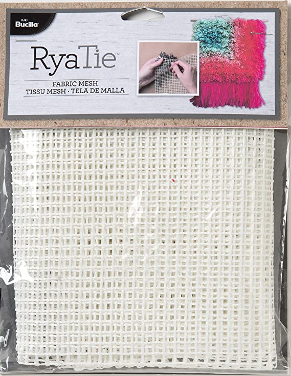 Bucilla Ryatie Mesh Fabric, One 24"x30" piece of 4 Ct. mesh fabric
