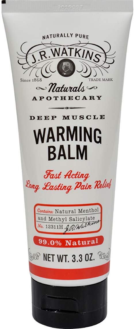 J.R. Watkins Deep Muscle Warming Balm 3.3 oz(pack of 2)