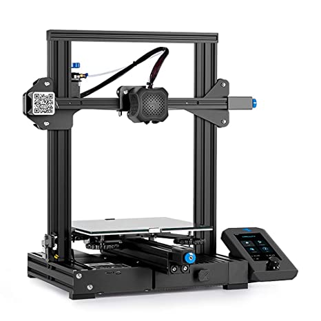 Creality 3D Ender 3 V2 3D Upgraded DIY 3D Printer 2020 Newest Model with Ultra-silent TMC2208 and Carborundum Glass Platform DIY Resume Printing Upgraded Extruder Heatbed Fully Open Source Print Size 220x220x250mm