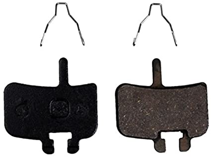 Juscycling Resin Organic Semi-Metal Brake Pads for Hayes FX-Mag HMX MX1 MX-1 Hayes 9 HMX-2 HFX9 Mag MX,Smooth Braking,Low Noise, Long Life, Kevlar, Copper