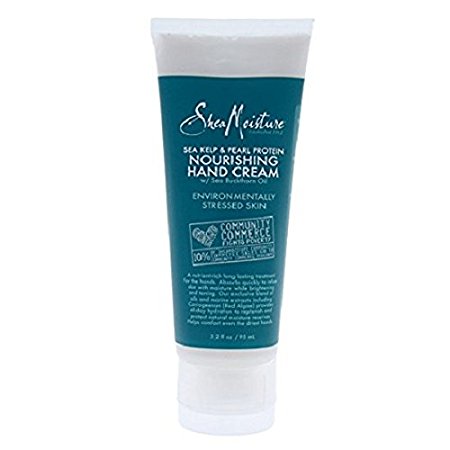 Shea Moisture Zanzibar Marine Complex Replenish & Rejuvenate Hand Cream for Unisex, 3.2 Ounce