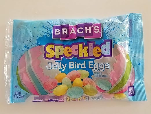 Brach's (1 Bag) Easter Speckled Jelly Bean Bird Eggs Candy 8.25 oz / 234 g