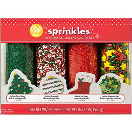 Wilton Holiday Sprinkles 4-Pack