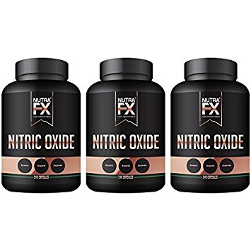 NutraFX Nitric Oxide Booster Capsules (3-Pack)