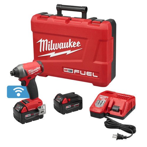 MILWAUKEE 2757-22 Fuel 1/4'' Hex Impact Driver Kit