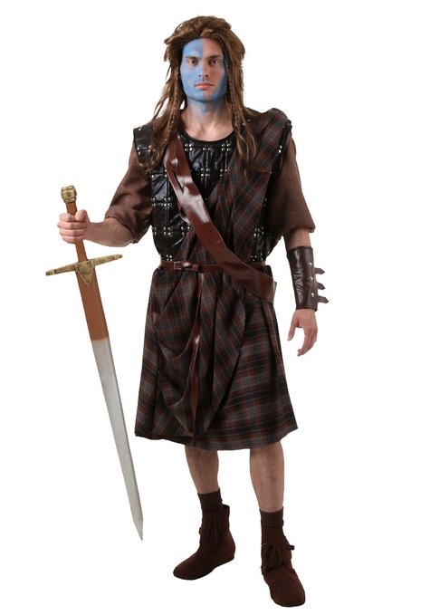 Fun Costumes mens Adult Braveheart William Wallace Costume