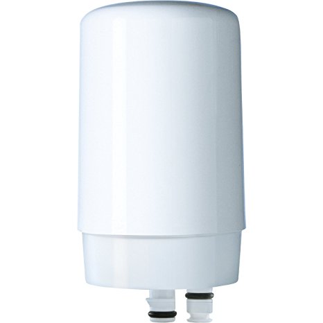 Brita On Tap Basic Water Faucet Filtration System Filter, White, 1 pack