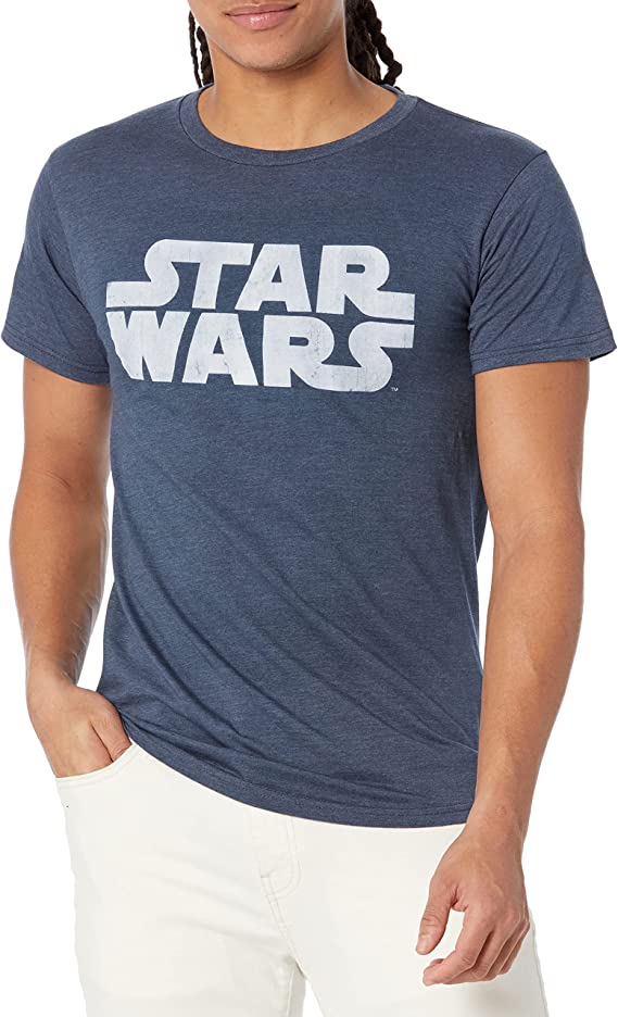 STAR WARS Men's Simplest Logo Graphic Tee