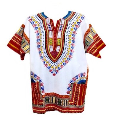 Dashiki Shirt Men's Dashiki African Shirt Free Size Several Colors