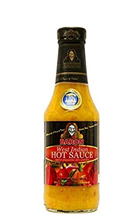 Baron West Indian Hot Sauce 14 oz (1btl)