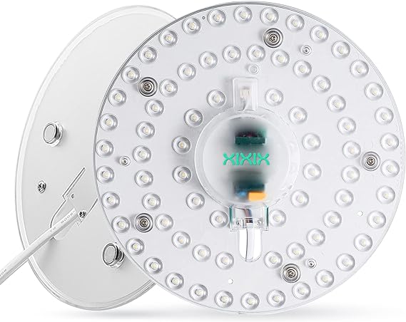 40W LED Ceiling Light Kit 9'' 85V-256V LED Light Board Panel for Flush Mount Ceiling Light Circle Fluorescent Bulb Replacement,Retrofit LED Light Engine,White Light 6000K Not-Dimmable,(1-Pack)