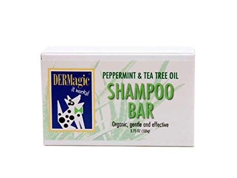 DERMagic Shampoo Bar, 3.75 oz, Certified Organic