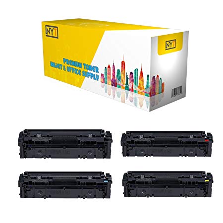 New York Toner Compatible Toner Cartridge Replacement for Canon 046 (Black Cyan Magenta Yellow, 5-Pack)