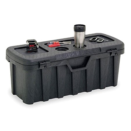 35" Portable Tool Box, Black