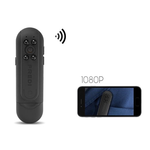 FREDI 1080P wifi hidden camera portable pen spy cameras with Night Vision,Motion detection,Voice Recorder,Take photos and easy to use