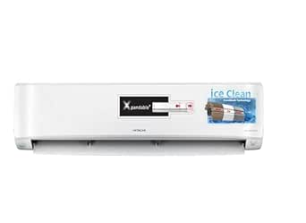Hitachi 1 Ton Class 5 Star, ice Clean, Xpandable+, Inverter Split AC with 5 Year Comprehensive Warranty* (100% Copper, Dust Filter, 2023 Model - 5400FXL RAS.G512PCAIBFE, White)