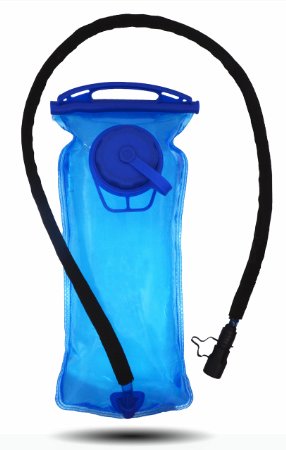 ZOMAKE Hydration Bladder 3L/2L Water Reservoir for Hydration Backpack (Bicycling Camping Hiking) FDA Approved Non Toxic BPA Free Strong Material - Carrying Handle Included -Lifetime Guarantee