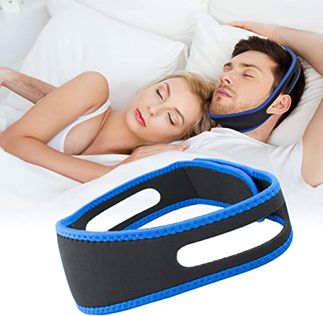 Anti Snoring Devices, 2023 New Upgraded Chin Strap Effectively Stop Snoring for Men Women, Adjustable and Breathable Anti Snore Devices Snoring Reduction, Relieve Snoring Aids for Better Sleep