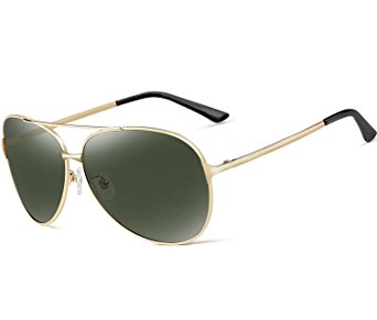 ATTCL® Men's Hot Classic Aviator Polarized Sunglasses For Golf Driving