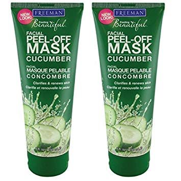 Freeman Cucumber Facial Peel-Off Mask - 6 oz (Pack of 2) … (Pack of 2)