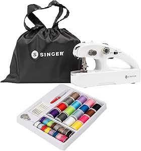 SINGER Stitch Quick  Portable Cordless Mending Machine with Sewing Kit & Storage Bag