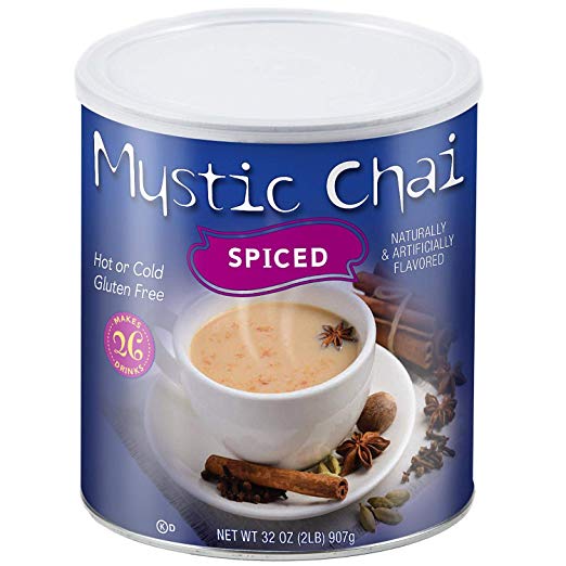Mystic Chai Spiced Tea, Total 2 Cans, 2 lb Each