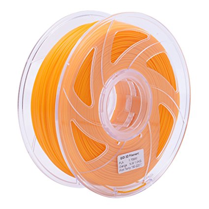 QIDI TECHNOLOGY Orange PLA 1.75mm 3d printer filament,1KG