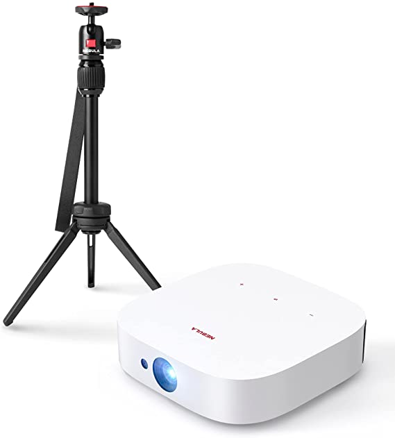 Anker Nebula Portable 1080p Projector with 3Hr Battery Life （Including Adjustable Tripod Stand）