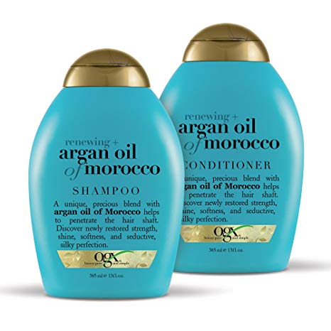OGX Renewing   Argan Oil of Morocco Shampoo & Conditioner Set, 13 Ounce